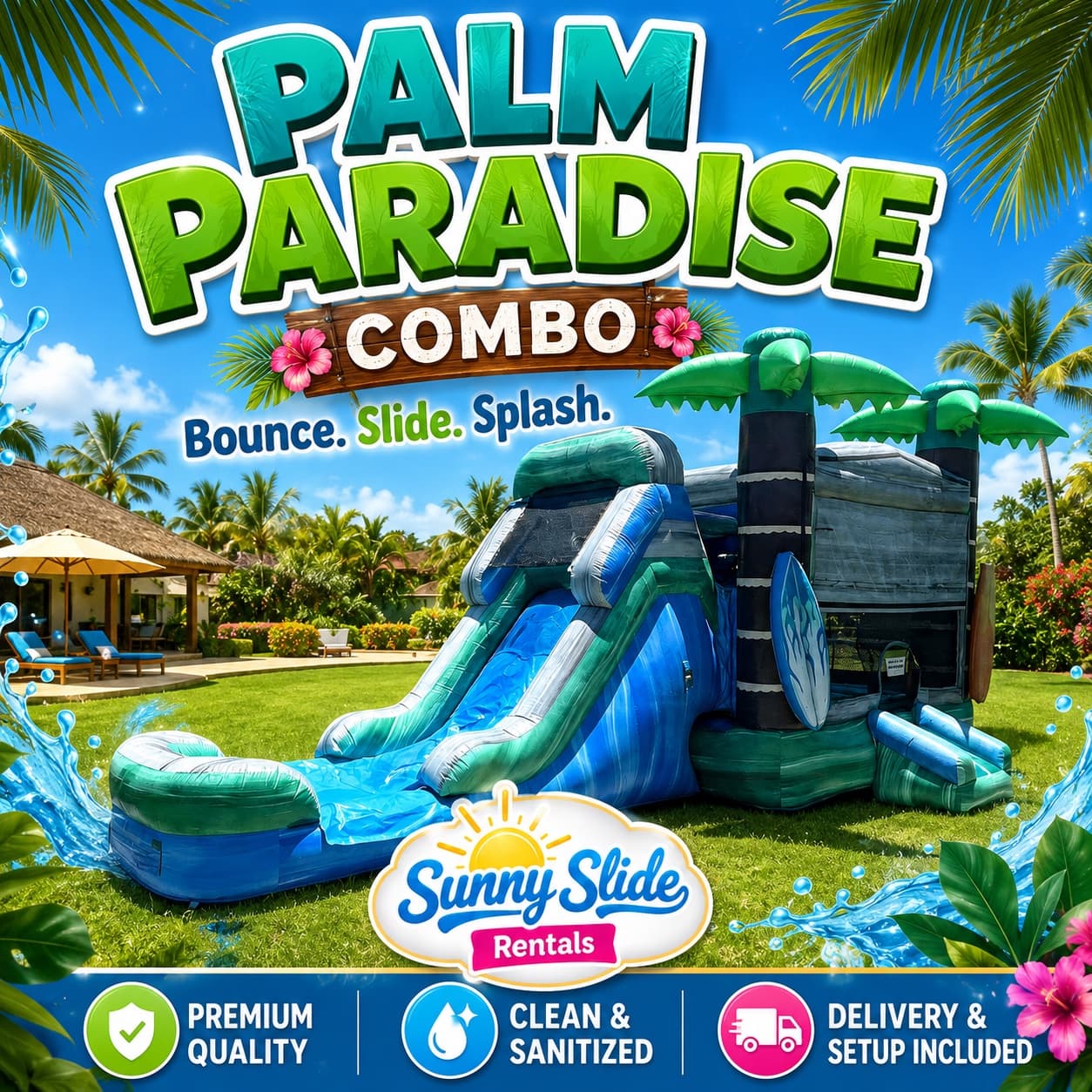 Palm Paradise Combo